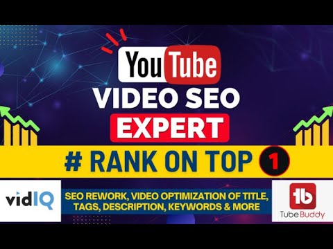 I will do best youtube SEO for video channel ranking as growth manager