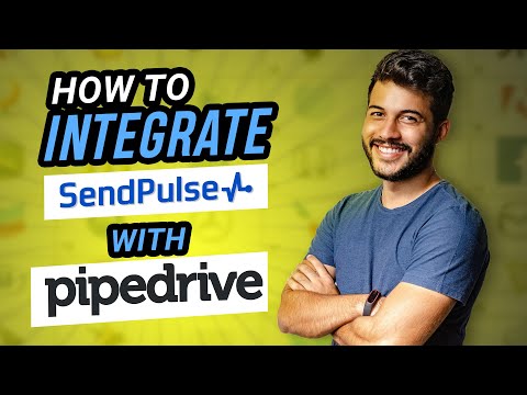 How to integrate SendPulse Email Marketing with Pipedrive (2024) [Video]