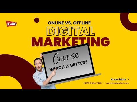 Online vs Offline Digital Marketing Courses: Which One is Right for You? 💫 [Video]