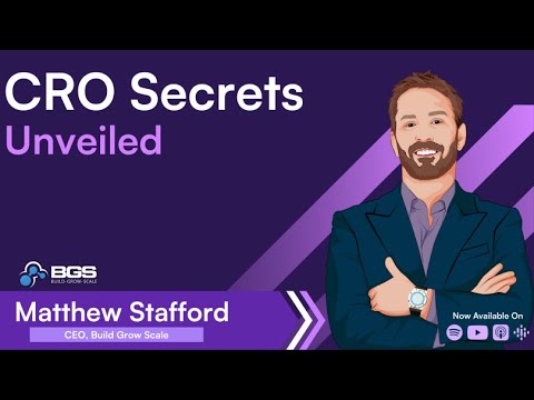 How to Transform Your eCommerce Business from Surviving to Thriving with CRO Mastery → Matt Stafford [Video]