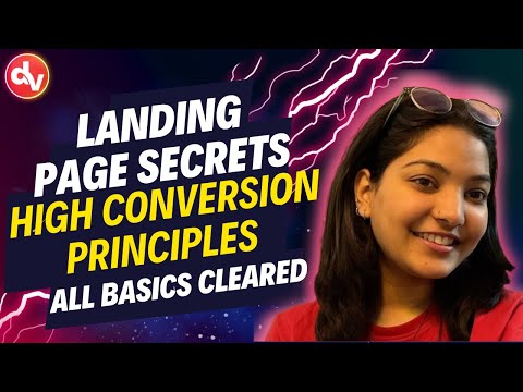 Mastering Landing Page Design: Key Secrets for High Conversion – DataVinci Analytics Consulting [Video]