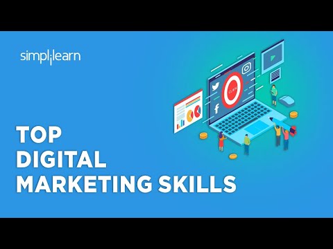 Top 10 Digital Marketing Skills 2024 🔴LIVE | Digital Marketing Skills To Learn | Simplilearn [Video]