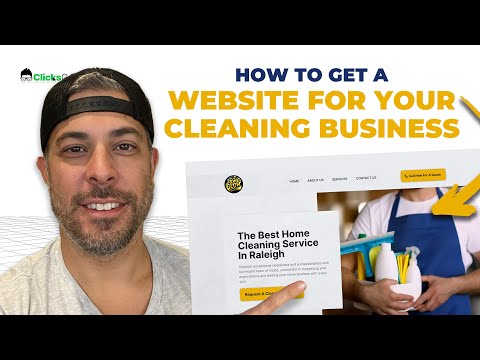 Maid Service Websites | Cleaning Business Website Design | Websites for House Cleaners [Video]