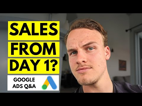 How To Get Ecommerce Sales From Day ONE in Google Ads [Q&A] [Video]