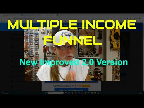 MULTIPLE INCOME FUNNEL: New Improved 2.0 Version, $10k Month [Video]