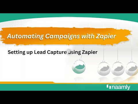 Automating your Campaigns with Groups and Zapier to become Naamly Superuser [Video]