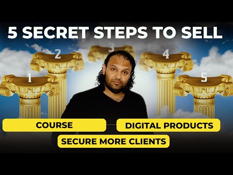 5 Secret Steps to Sell Course Digital Product Secure More Clients. [Video]
