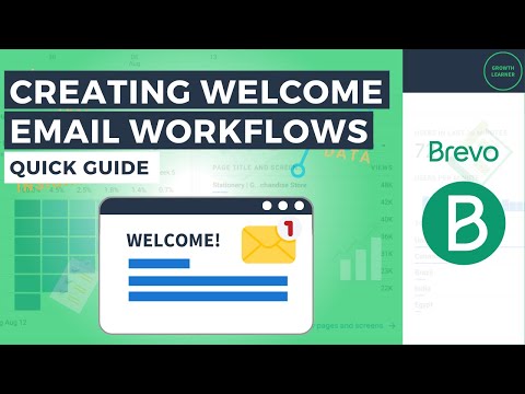 Welcome Email Workflows with Brevo Marketing Automation: Quick Guide [Video]
