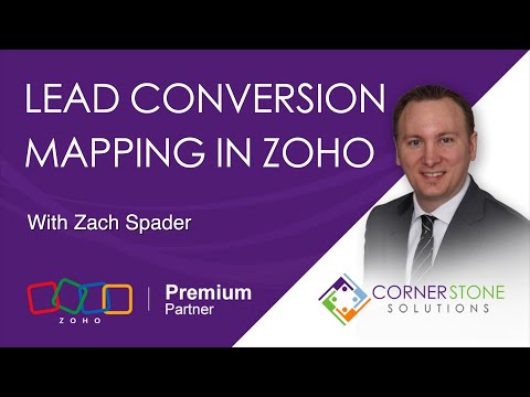 Lead Conversion Mapping in Zoho CRM [Video]