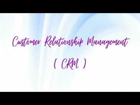 Customer Relationship Management Using Salesforce. [Video]