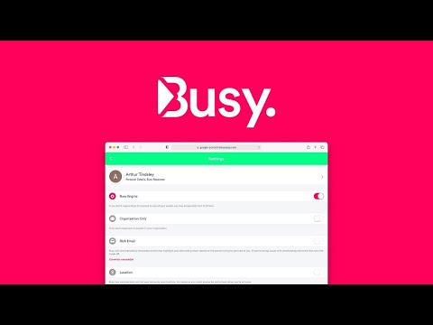 The Busy App Lifetime Deal – Take control of your work-life balance [Video]
