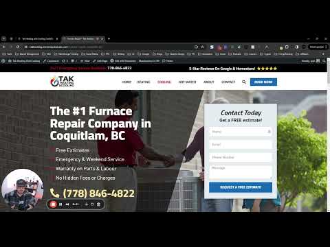 Website Redesign & Conversion Rate Optimization For HVAC Company [Video]
