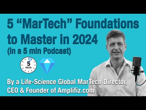 What are the key success factors for MarTech (Marketing Technologies)? [Video]