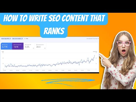 How to write SEO friendly content that ranks on google [Video]