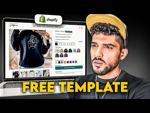 My $180,000 Landing Page Shopify Step by Step Tutorial (Free Template Included) [Video]