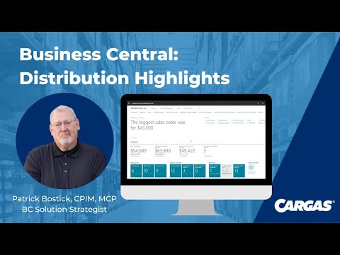 Microsoft Dynamics 365 Business Central: Distribution Basics [Video]