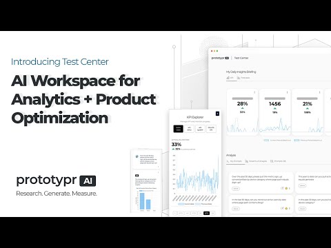 Building an AI Workspace for Analytics & Product Optimization [Video]