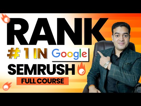 How To Use SEMrush For SEO And Keyword Research | SEMrush Full Course [Video]