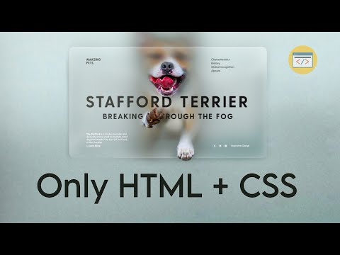 landing page design nice and attractive only html and css (part 1) [Video]