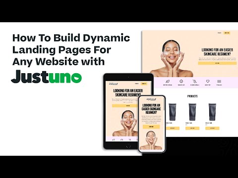 How To Build Dynamic Landing Pages For Any Website [Video]