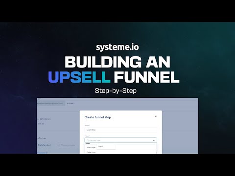 Building An Upsell Funnel in [Systeme io] FREE Course [Video]