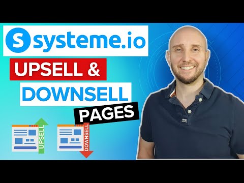 Systeme.io 1-Click Upsell and Downsell Pages (Step-by-Step Tutorial) [Video]