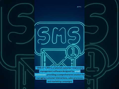 SMS-iT CRM: #1 AI CRM For Small Business [Video]