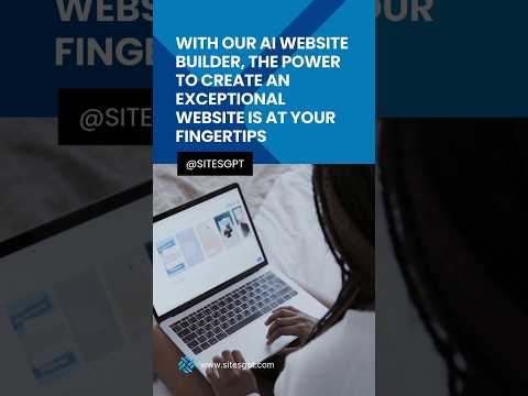With our AI Website Builder, the power to create an exceptional website is at your fingertips [Video]