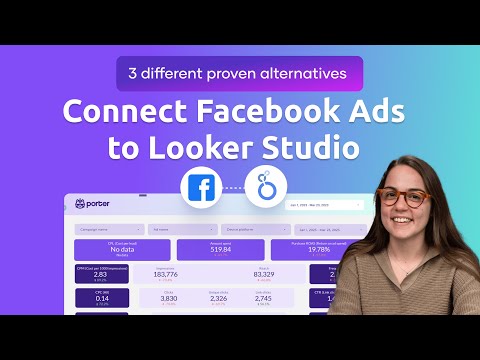 How to connect Facebook Ads to Looker Studio. Three no-code proven alternatives (2024) [Video]