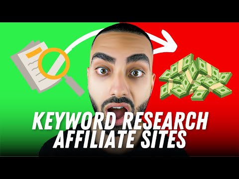 Keyword Research Strategy For Affiliate Website [Video]