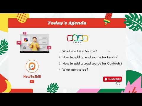 How to Add New Lead Sources in Zoho CRM? | Zoho CRM Guide | Updated [Video]