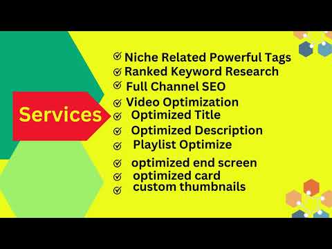 YouTube channel optimize and video SEO for top ranking