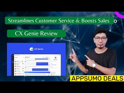 CX Genie Review Appsumo | Streamlines Customer Service & Boosts Sales [Video]