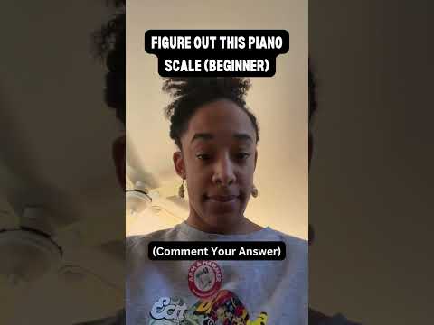 BEGINNER PIANO CHALLENGE Major or Minor Scale? [Video]
