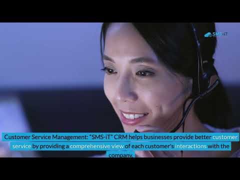 SMS-iT Customer Relationship Management in Marketing and Sales [Video]