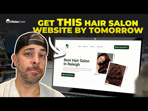 Hair Salon Websites | Salon Website Design | Website Design for Hair Salon [Video]