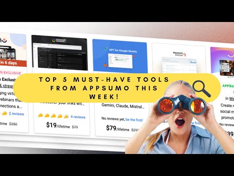 Top 5 Must Have Tools from AppSumo This Week (April 2024 – Week 4) [Video]