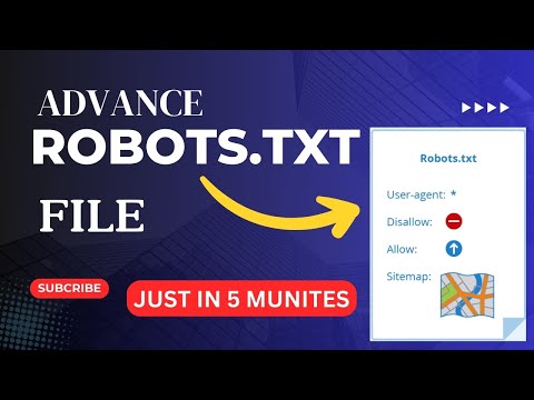 Create Robots Txt  File For WordPress Site |  SEO Tutorial [Video]