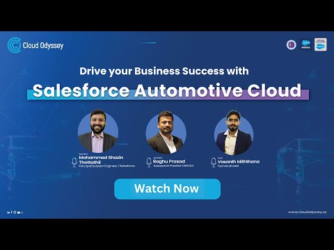 Drive your Business Success with Salesforce Automotive Cloud [Video]
