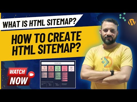 What is an Html Sitemap & How to Create Html Sitemap | SEO Tutorial 2024 [Video]