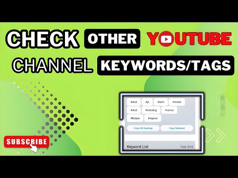 How to Check Tags/Keywords of Other YouTube Channels | YouTube SEO Tutorial [Video]