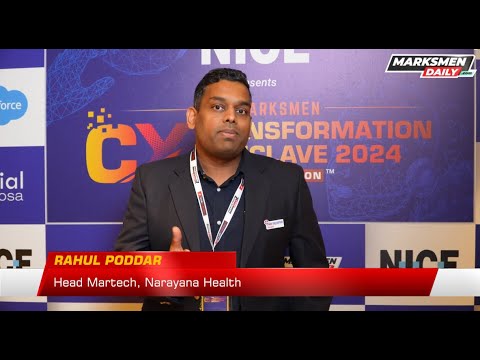 Rahul Poddar, Head Martech, Narayana Health [Video]