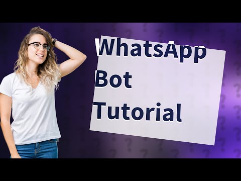 How to build WhatsApp bot with Python? [Video]