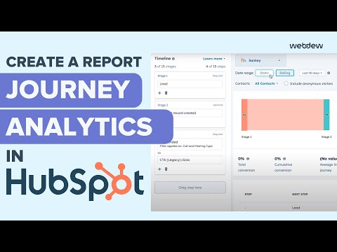 How to Create a report with journey analytics in HubSpot [Video]