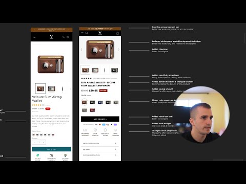 Conversion Rate Optimization: Shopify Accessories Product Page Improvement [Video]