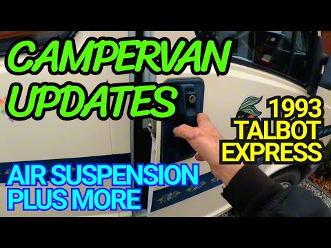 CAMPERVAN MODS. 1993 TALBOT EXPRESS. AUTOSLEEPER SYMPHONY. AIR SUSPENSION. MARTECH. AGM. VICTRON. [Video]