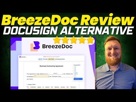 BreezeDoc Review: Perfect Docusign Alternative (Appsumo Deal) [Video]