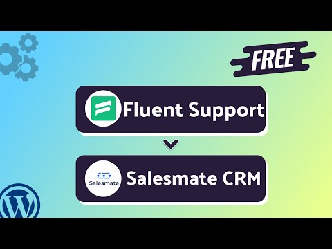 (Free) Integrating Fluent Support with Salesmate CRM | Step-by-Step Tutorial | Bit Integrations [Video]