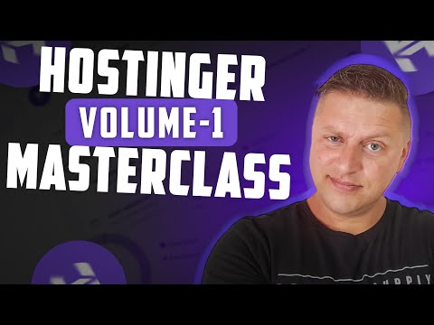 Hostinger Website Builder Tutorial | Hostinger Masterclass 2024 [Video]