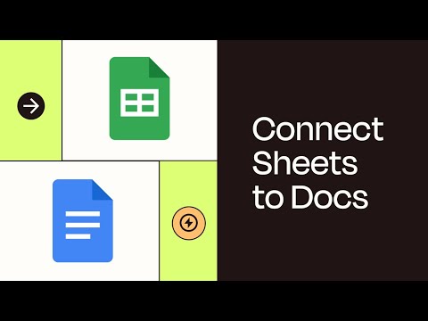 How To Integrate Google Sheets With Google Docs [Video]